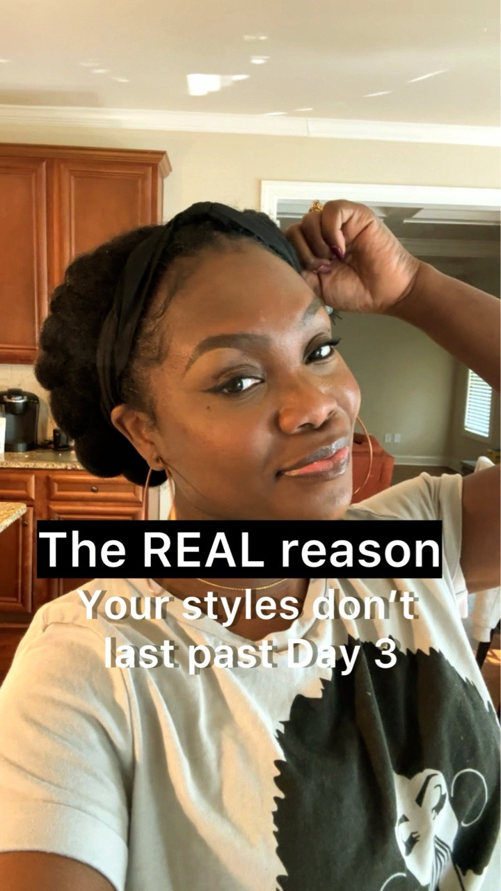 Styles dry and frizzy by Day 3?

Here’s the truth: The problem isn’t that your hair is “naturally dry,” it’s that it isn’t locking in moisture properly on wash day. The key to a style that lasts all week is maximizing that initial moisture retention.

When you learn how to do this for your hair’s moisture needs: constantly re-moisturize disappears and  hair care finally becomes easier. 

My course teaches you this exact process.



#LTKselfcare #LTKdayinmylife #LTKBeauty
