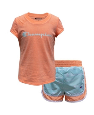 Champion Toddler Girls Classic Script 2 Piece Set | Macys (US)