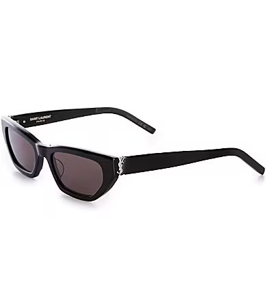 Yves Saint Laurent Unisex SLM126 54mm Cat Eye Sunglasses - Black | Dillard's
