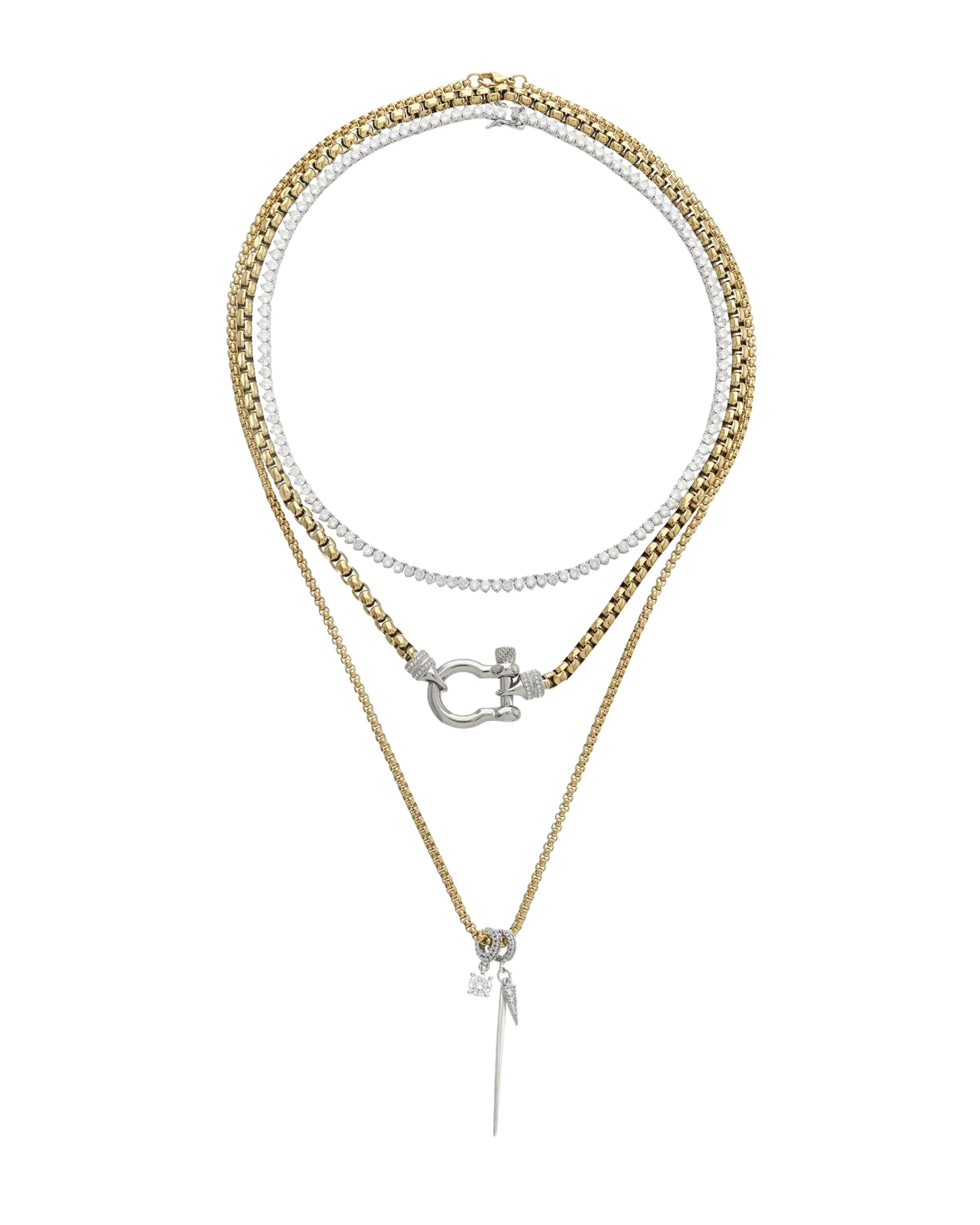 Herradura Signature Spiga Tennis Layered Necklace Set | Artizan LLC