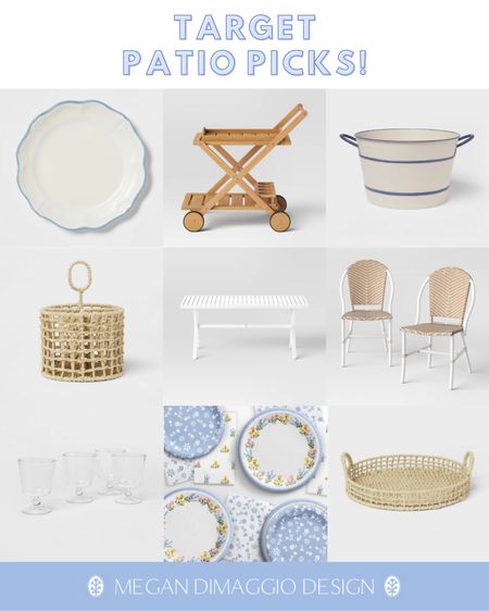 Target outdoor patio entertaining picks!! Including our favorite everyday scallop plates that were just restocked! 🙌🏻 And so many furniture pieces now on major sale and up to 50% OFF!! 👏🏻👏🏻👏🏻

And new arrivals like these affordable woven tray and utensil caddy! More entertaining picks linked! ☀️🍹

#LTKhome #LTKSeasonal #LTKunder50
