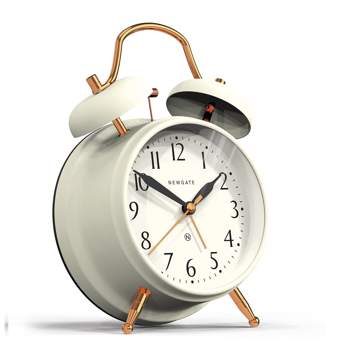 Brick Lane Alarm Clock In Linen White – BURKE DECOR | Burke Decor