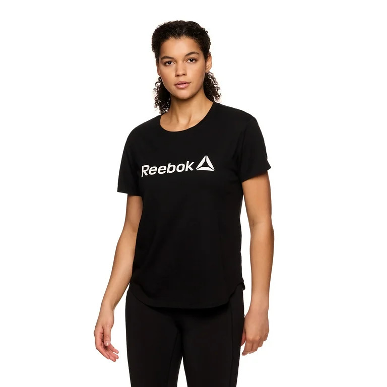 Reebok Women’s Identity Short Sleeve Graphic T-Shirt, Sizes XS-3XL | Walmart (US)