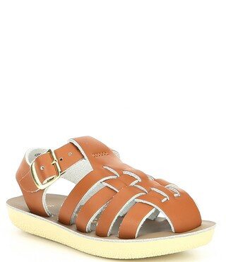 Kids' Sailor Water Friendly Leather Fisherman Sandal Crib Shoes (Infant) | Dillard's