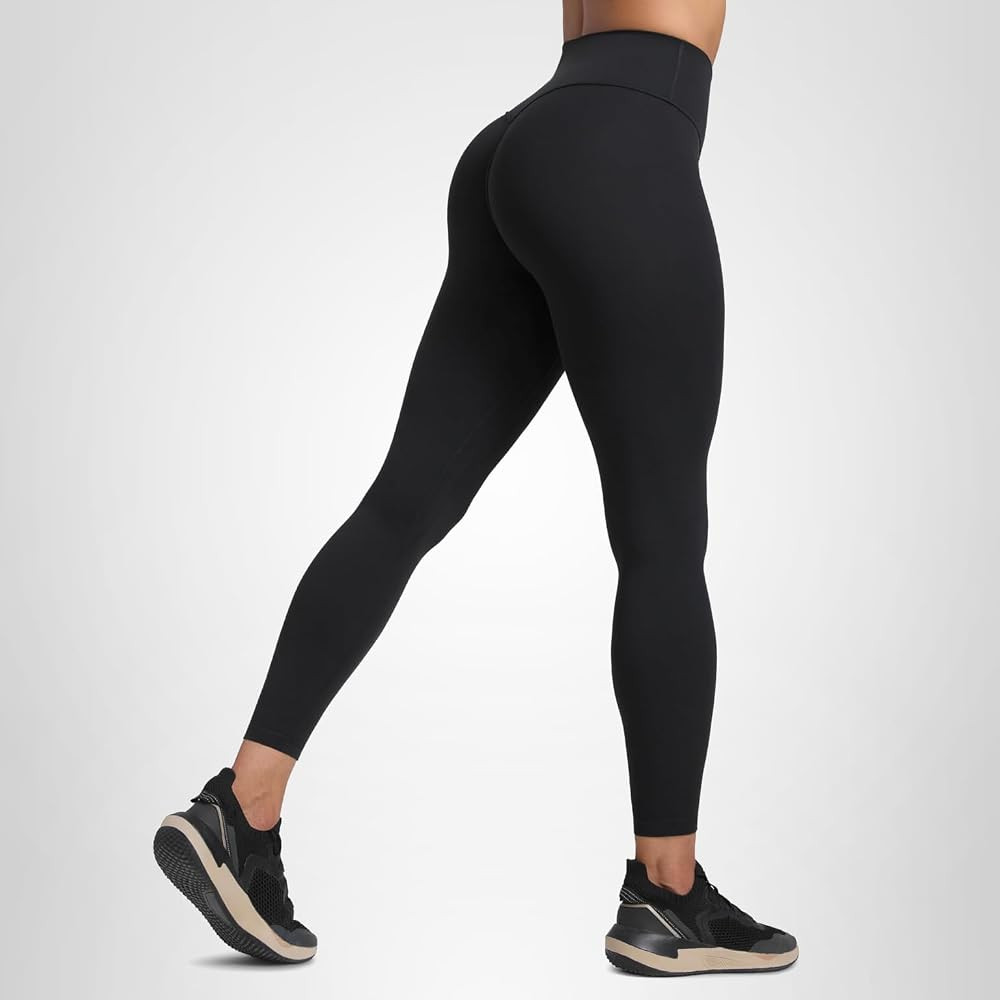 CRZ YOGA Secretsculpt Butterlift Workout Leggings 25" - No Front Seam High Waisted Womens Yoga Pa... | Amazon (US)