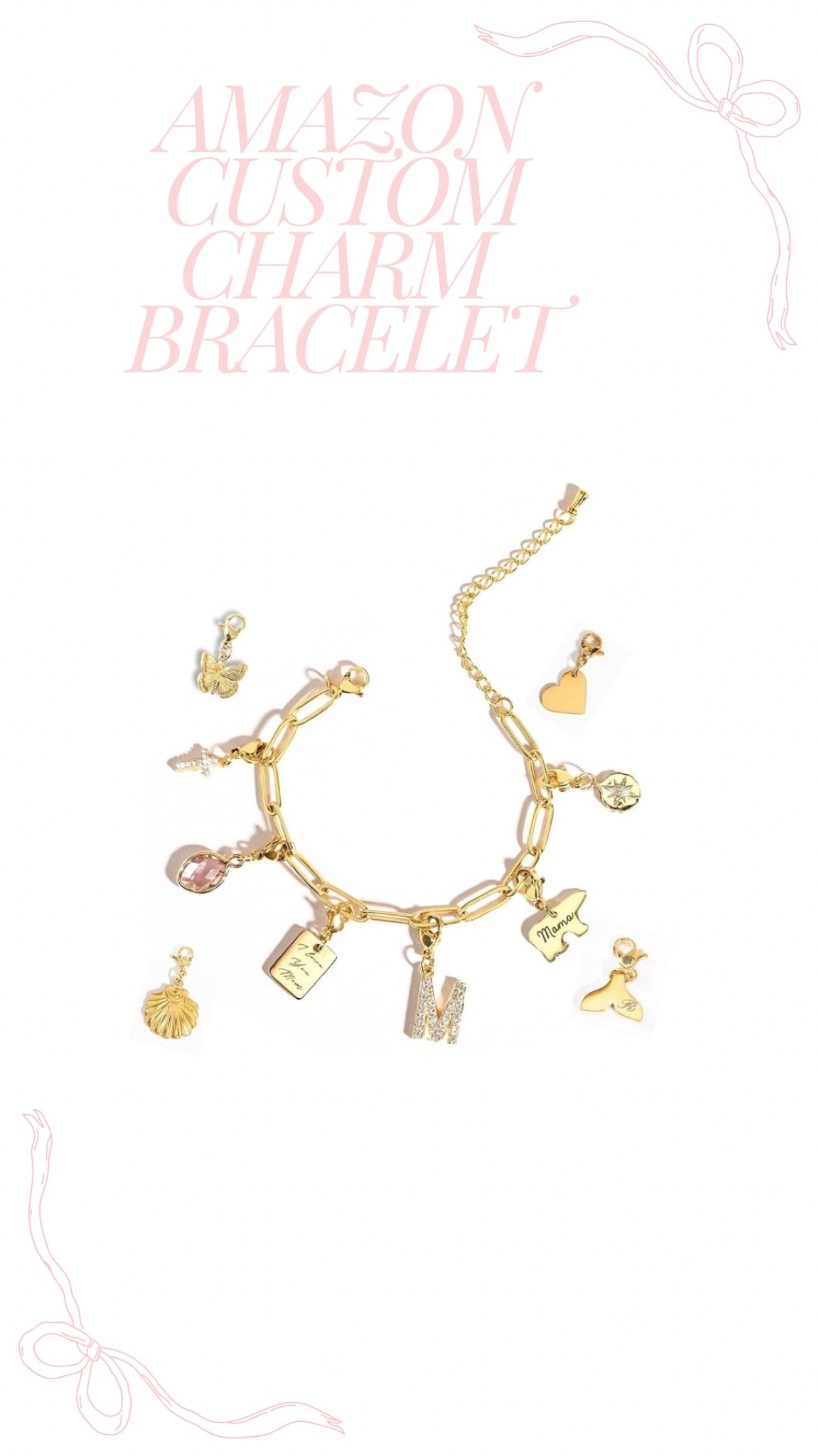 Amazon custom charm bracelet works as the perfect gift!! #gift #amazon #bracelet #accessories #summer

#LTKFindsUnder50 #LTKBacktoSchool #LTKStyleTip