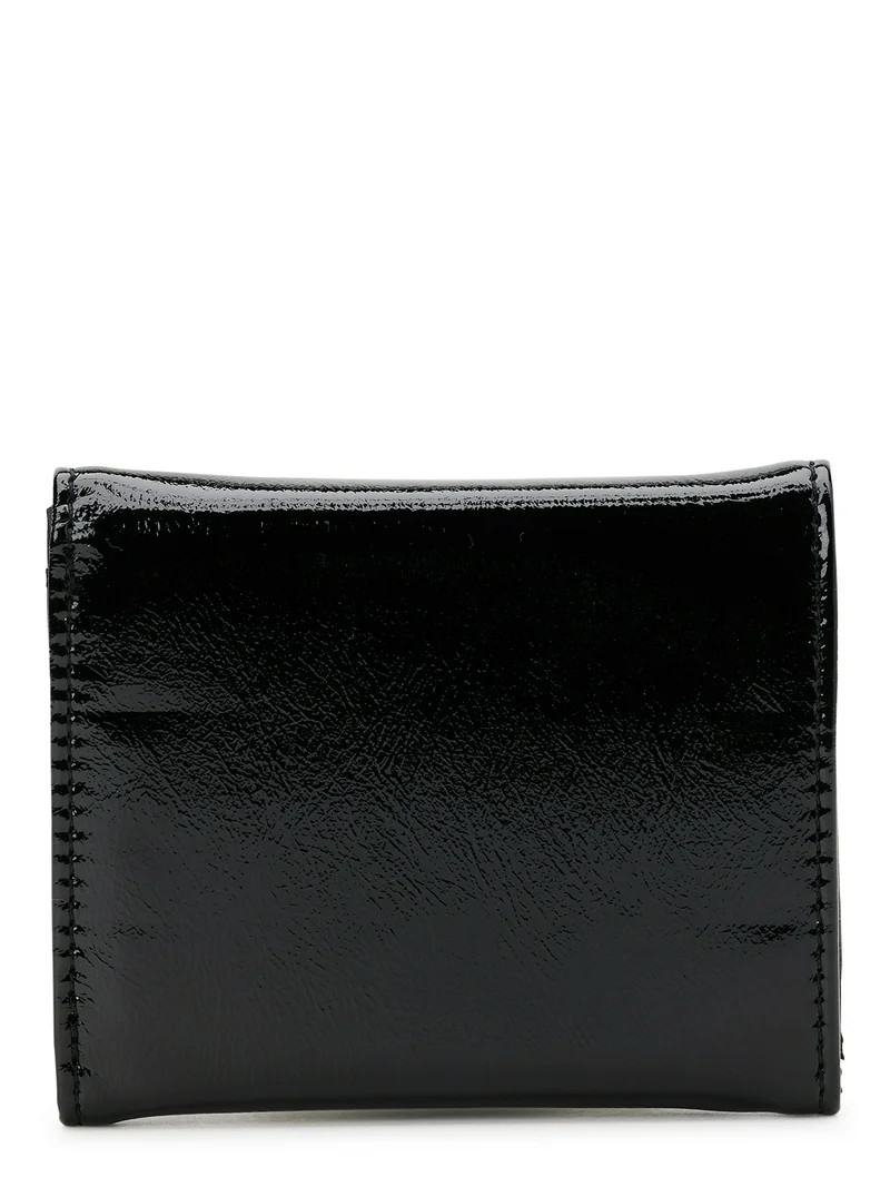 No Boundaries Heart Casual Trifold Wallet, Black | Walmart (US)