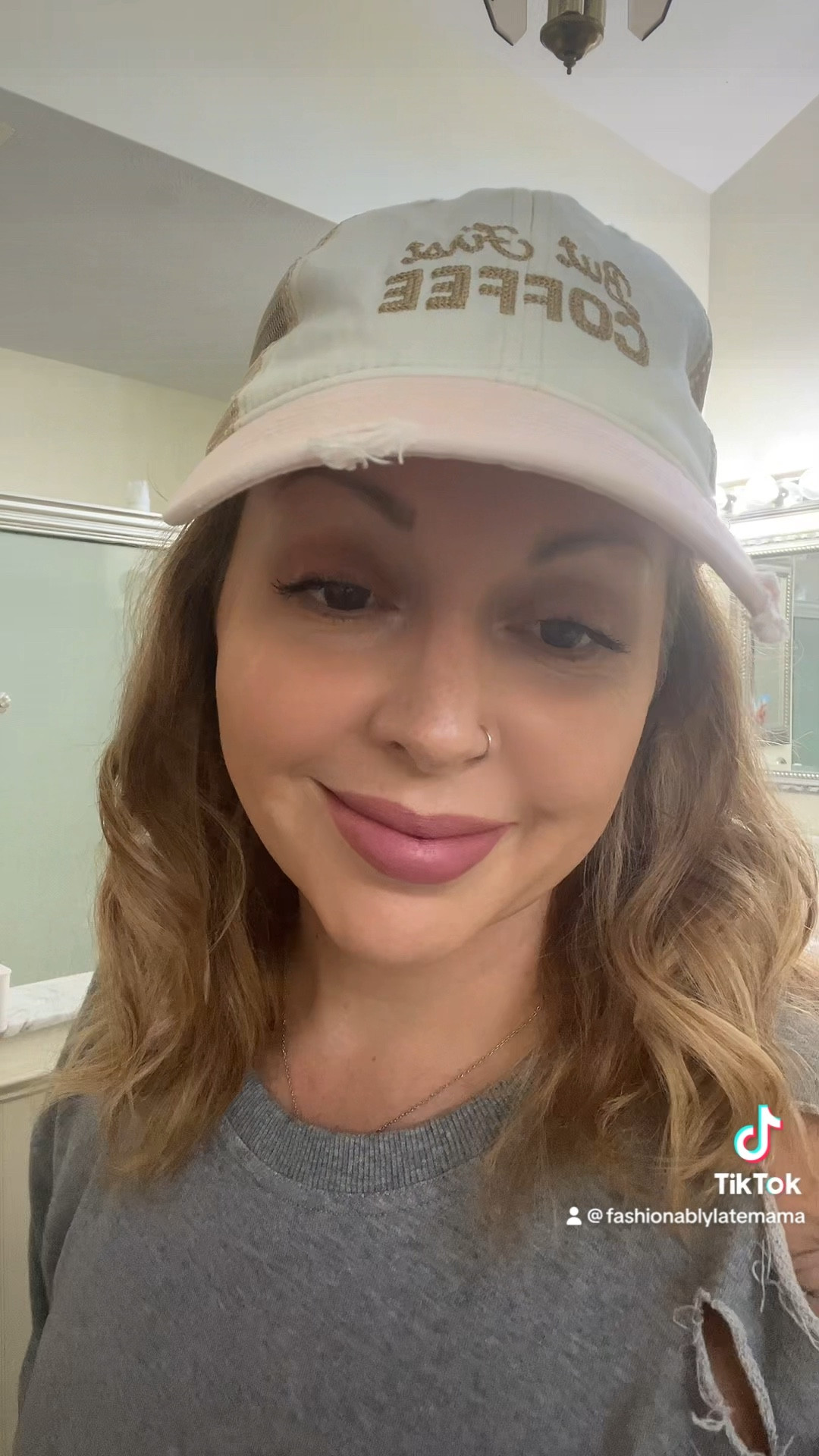 PART 1 GRWM to take my bous to the trampoline park! ##grwmmomedition #momsoftiktokover40 #motherhoodunplugged #momlife #matureskincare #matureskinmakeup 

#LTKbeauty #LTKover40