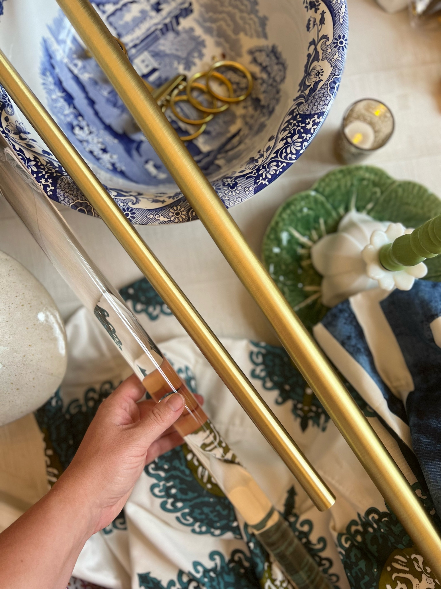 Curtain rods and drapery rings. Coastal home. Gold curtain rods. Curtain deals

#LTKsalealert #LTKhome #LTKunder50