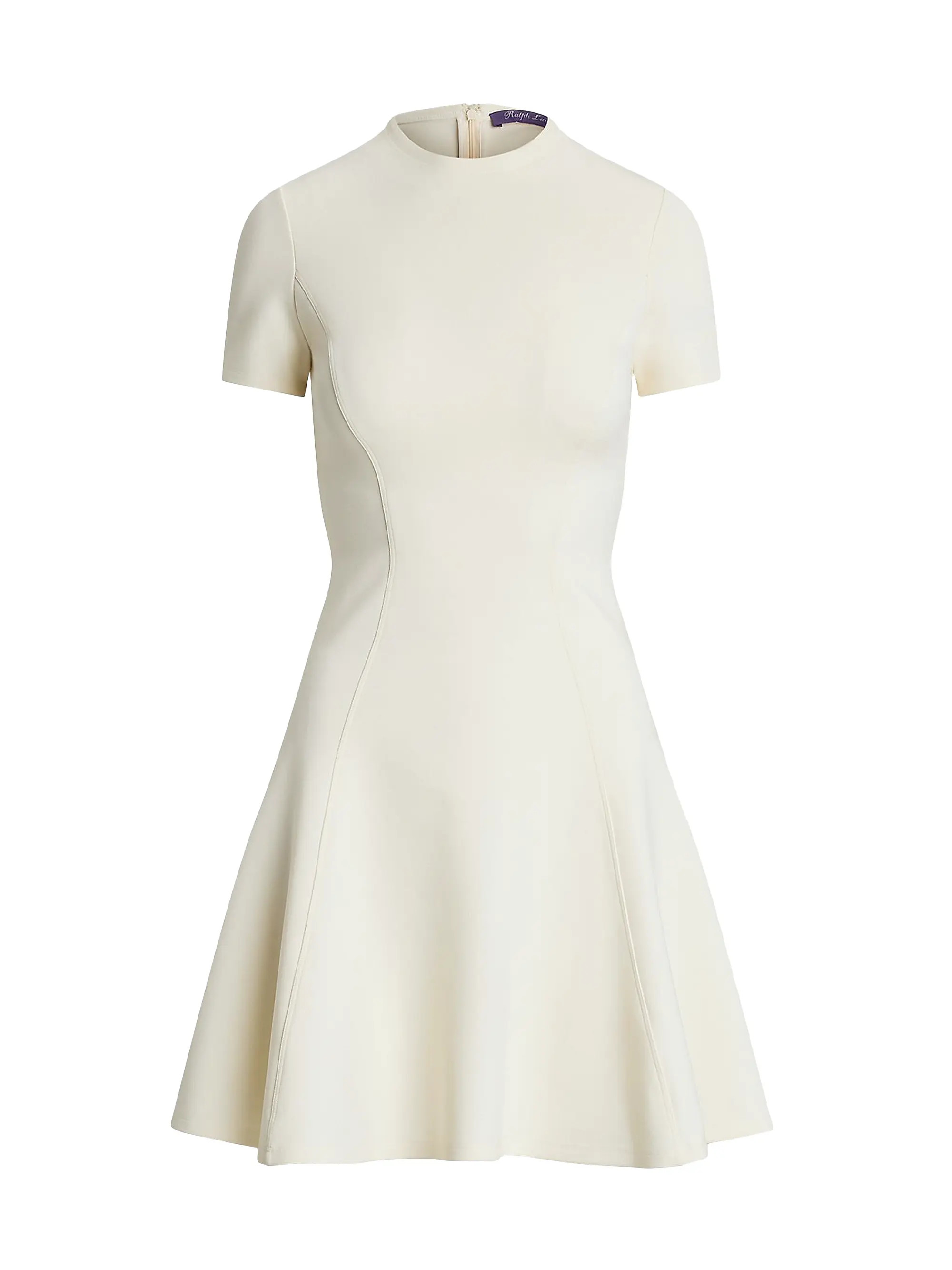 Ralph Lauren Collection Short-Sleeve Stretch Jersey Minidress | Saks Fifth Avenue | Saks Fifth Avenue
