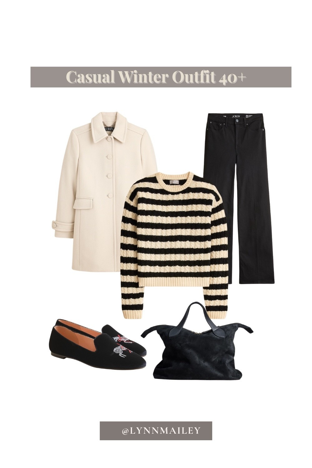 Casual winter outfit for women 40+. Shop these timeless piece pieces + save your favorites.

#LTKOver40 #LTKHoliday #LTKMidsize