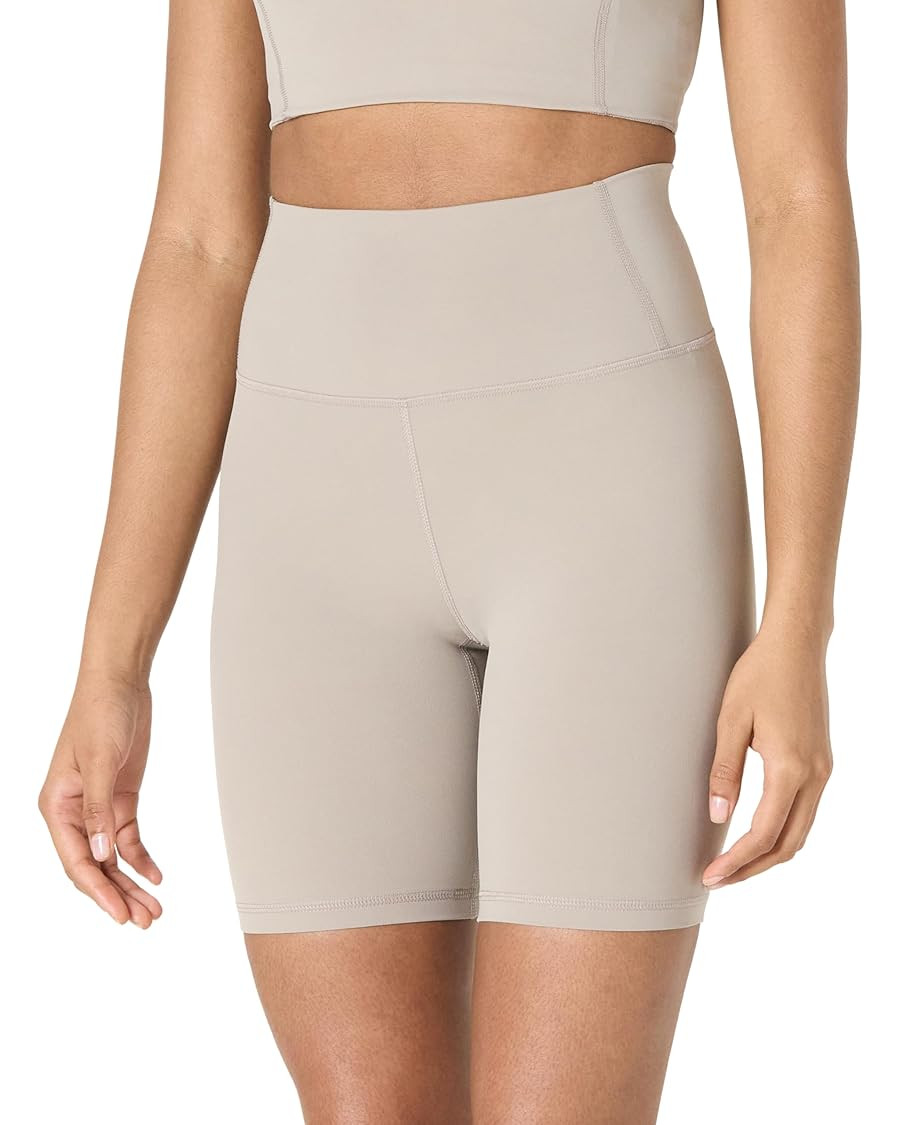 Amazon Essentials Women's Active FormFlex Buttery Soft High Waist Yoga Biker Shorts | Amazon (US)