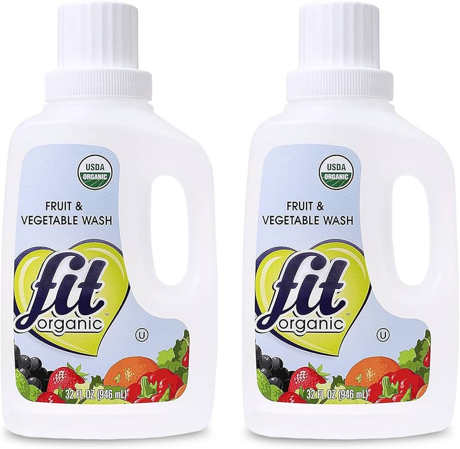 FIT Organic - USDA Certified, Tasteless and Odorless Fruit and Vegetable Product Wash Soaker Org ... | Amazon (US)