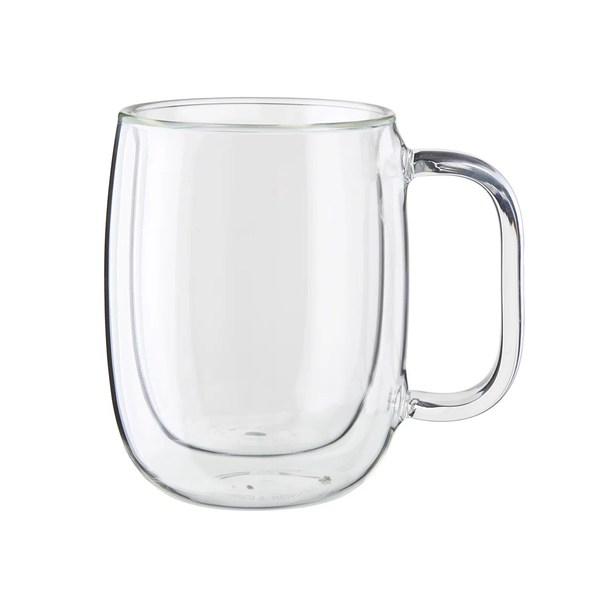ZWILLING Sorrento Plus Double-Wall Glass Coffee Mug, Clear (Set of 2) | Wayfair North America