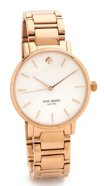 Kate Spade New York Gramercy Bracelet Watch - Rose Gold | Shopbop