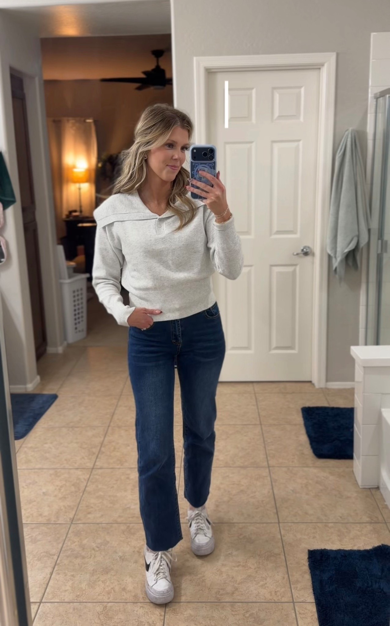 OOTD mom life, airport runs, Christmas cookies, school pick up, laundry….should I go on?! I needed comfy and put together for staying home and running out! 

#LTKdayinmylife #LTKSaleAlert #LTKmomlife