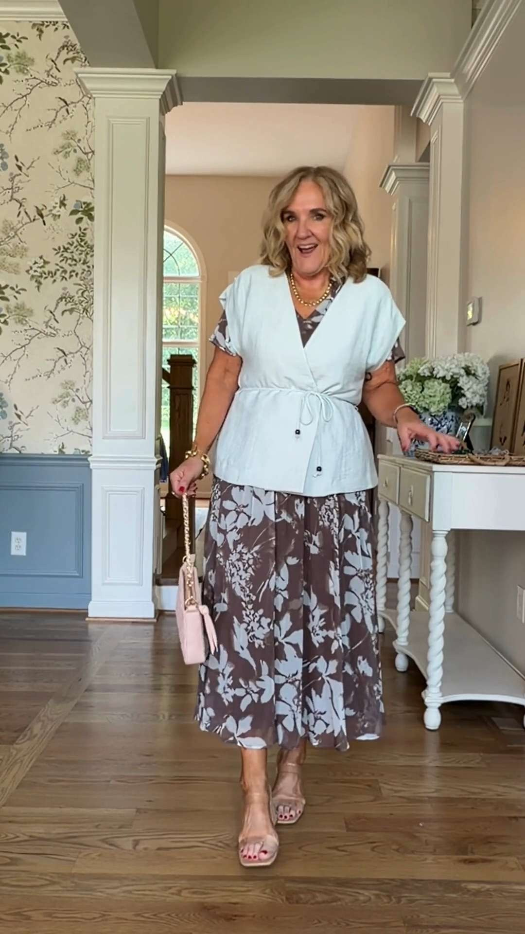 I love finding new ways to wear pieces already hanging in my closet, and this layered look feels like a completely fresh outfit. 🫶🏻 

 #LTKootd #LTKSeasonal #LTKSaleAlert