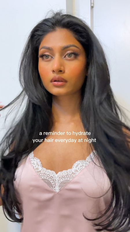 This hair care tip is only for DRY and FRIZZY hair 💖 if you have oily hair, don’t do this. But if you have oily scalp and dry ends, you can do this every other day ☺️
Make sure to use products for your hair porosity (check out my Hair Guide linked in bio for product recommendations and routine for your hair porosity) ✨ 
To hydrate hair you gotta use a leave-in conditioner first and then a lightweight oil that absorbs into the hair easily. I love using @amika dream routine overnight leave in treatment and @cliganic jojoba oil which I get from @Amazon. My fav oils are linked on my Amazon storefront 🫶🏽

#LTKFind #LTKBeautySale #LTKbeauty