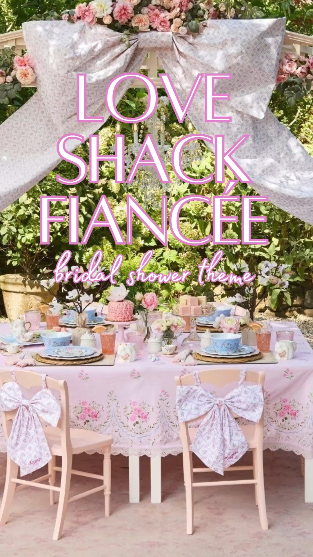 LoveShackFancy themed bridal shower ideas part 2 LoveShackFiancée bride to be wedding shower petals and Prosecco she’s tying the knot 

#LTKWedding #LTKStyleTip #LTKHome