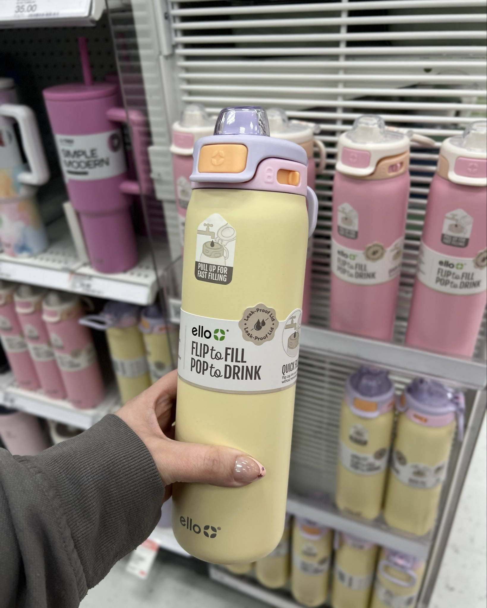 Ello Pop and Fill 22oz Stainless Steel Water Bottle Peach on sale for $10

#LTKSaleAlert #LTKFestival #LTKfitnessgoals