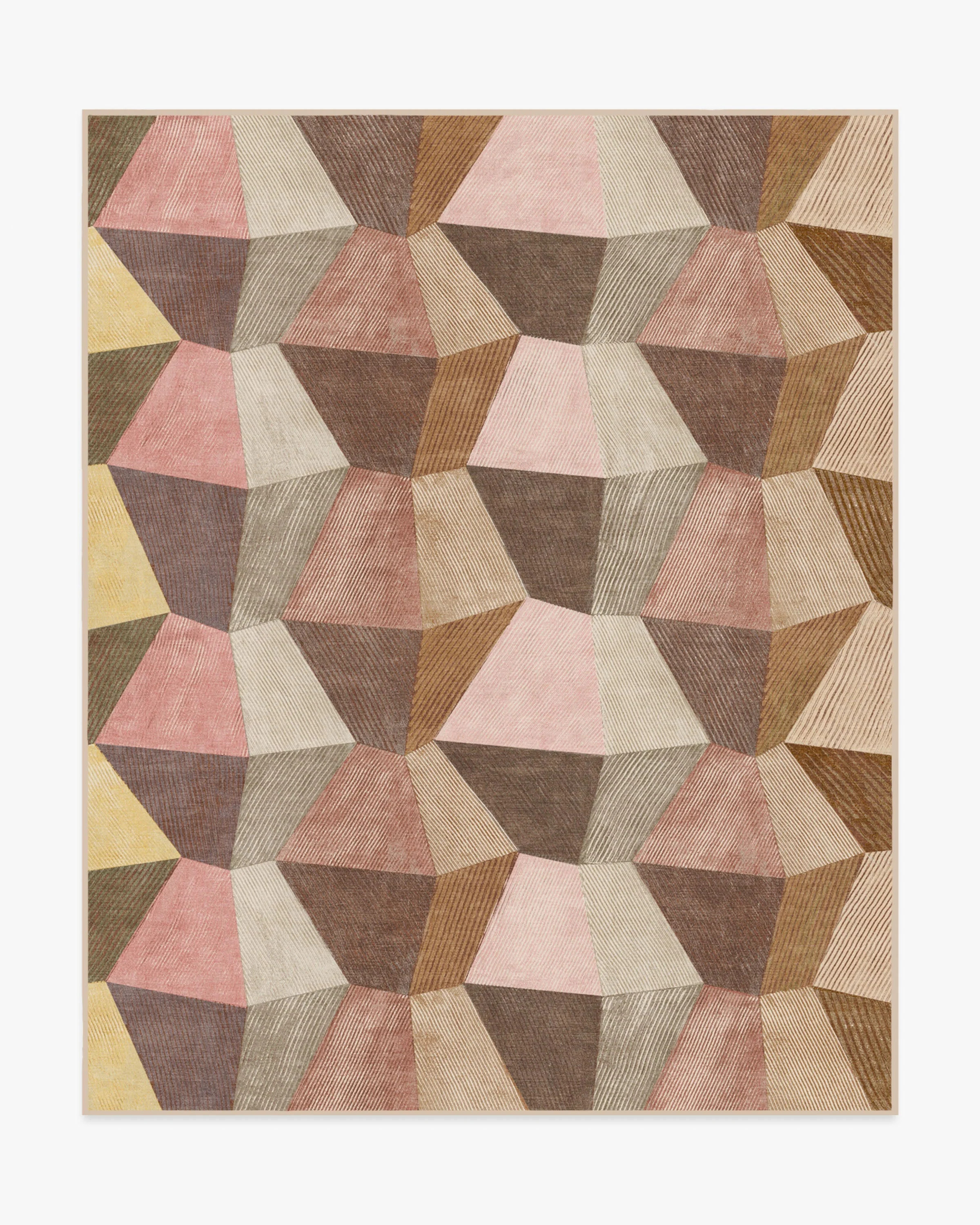 Rhea Beige Flatwoven Rug | Ruggable