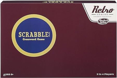 Hasbro Gaming Retro Series Scrabble 1949 Edition | Amazon (US)