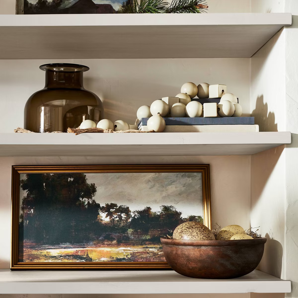 13.9" x 25.4" Horizontal Landscape Framed Canvas - Threshold™ designed with Studio McGee: Digit... | Target