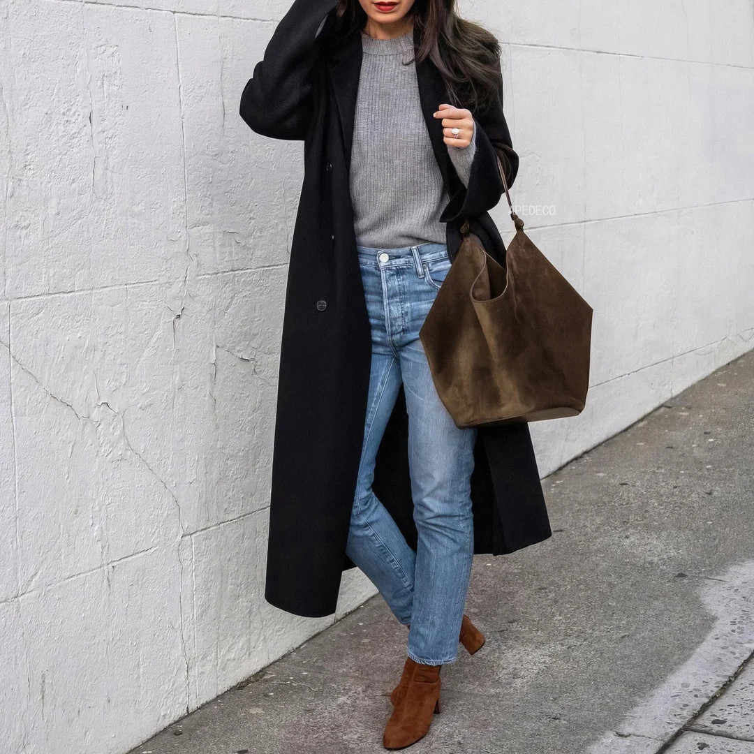 Lotus Tote Bags, Suede Leather Tote Bags, Soft Leather Handbags, Leather Bags for Women, Suede Ha... | Etsy (US)