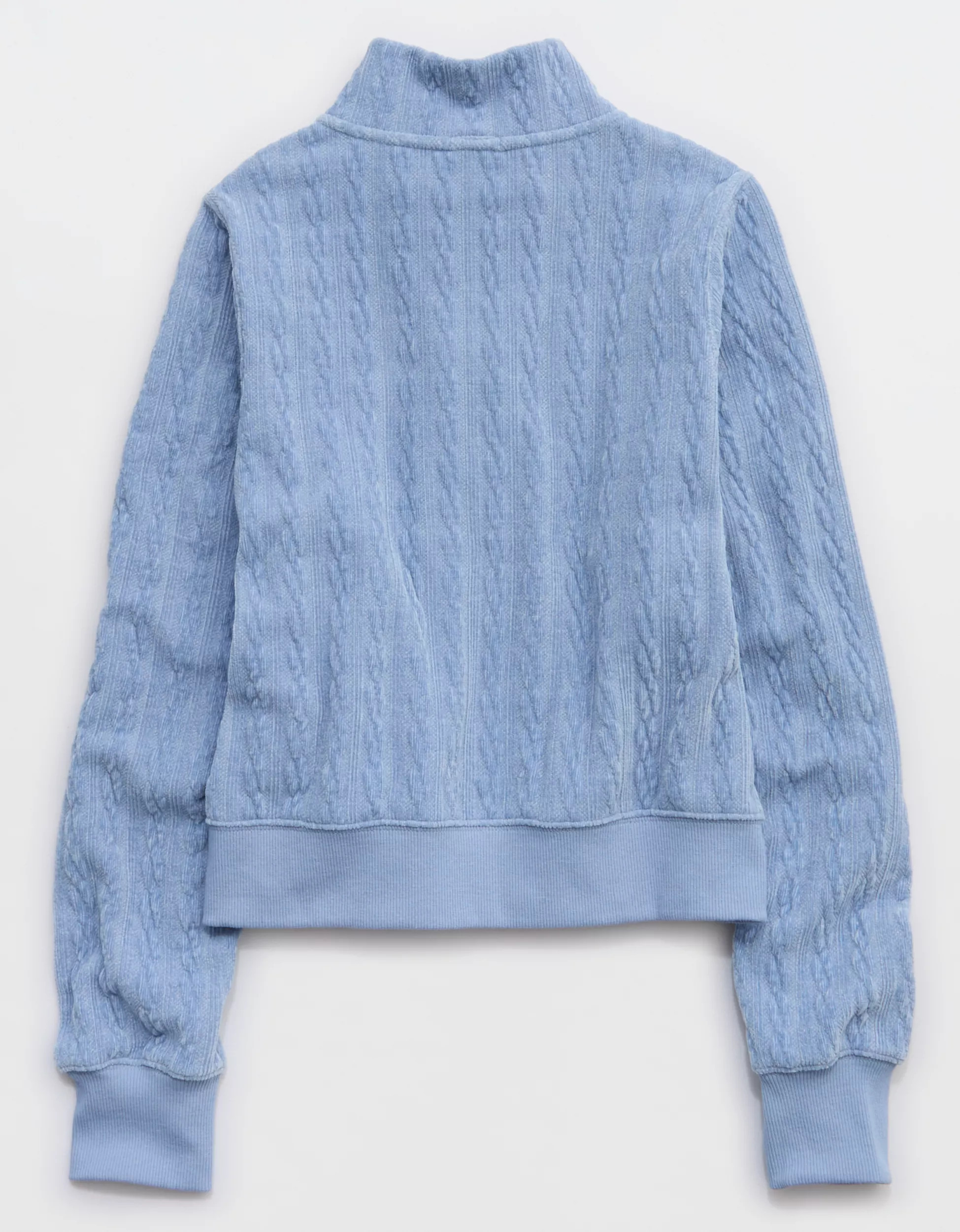 OFFLINE By Aerie Cable Lounge Full Zip | Aerie