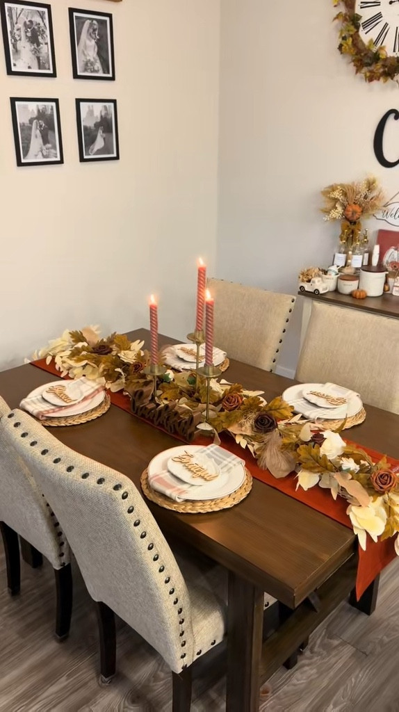 Thanksgiving Dining Table Decor inspo 🍂🕯️

#LTKHoliday #LTKSeasonal #LTKHome