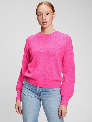 Waffle Crewneck Sweater | Gap (US)