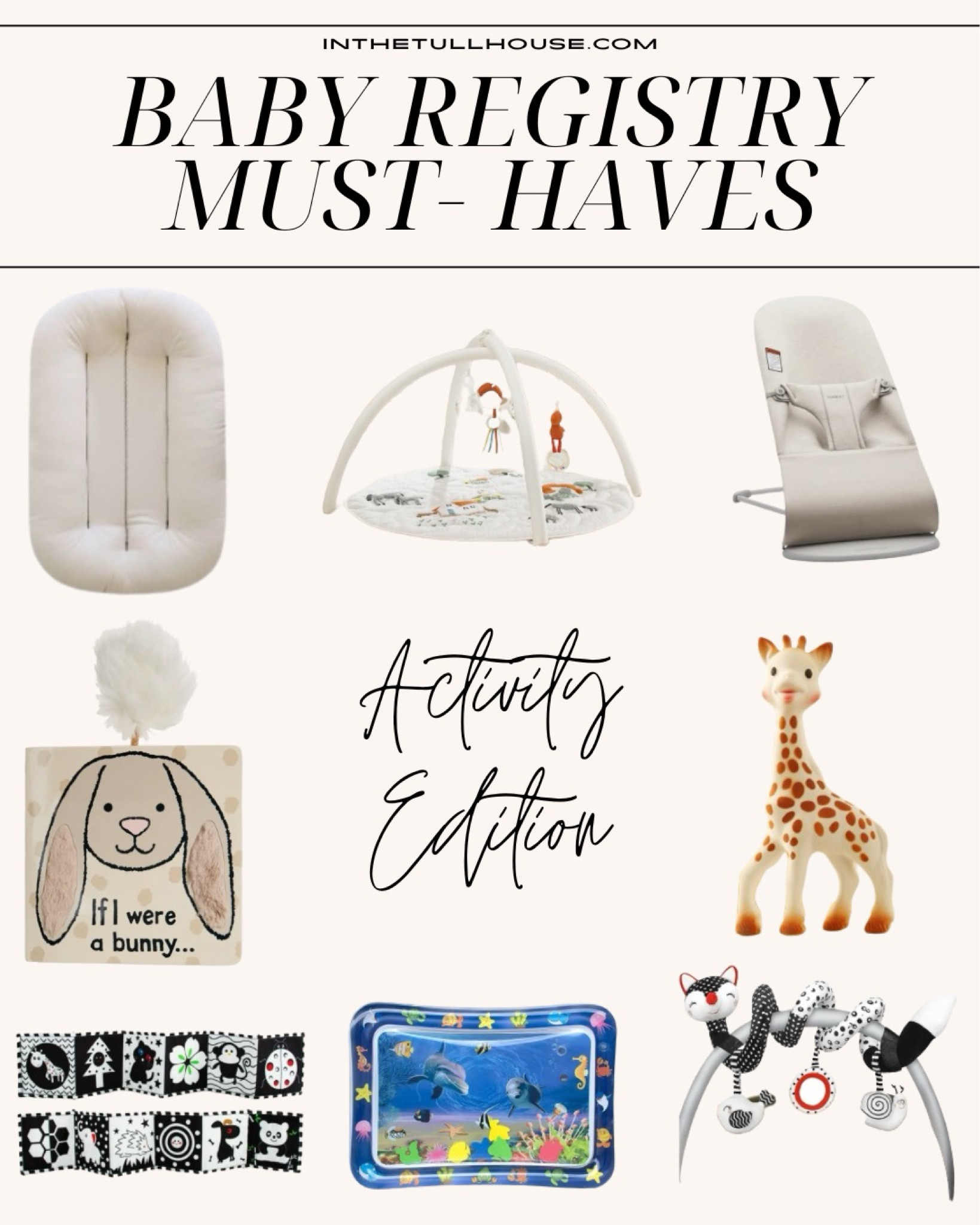 Baby Registry Must-Haves: Activity Edition! Shop and add these essentials to your registry🤍

#babyessentialsguide #babyshowergiftideas #babyregistrymusthaves #newmom #babyactivities #babyshower #parenting #pregnancy 

#LTKbaby #LTKbump #LTKGiftGuide