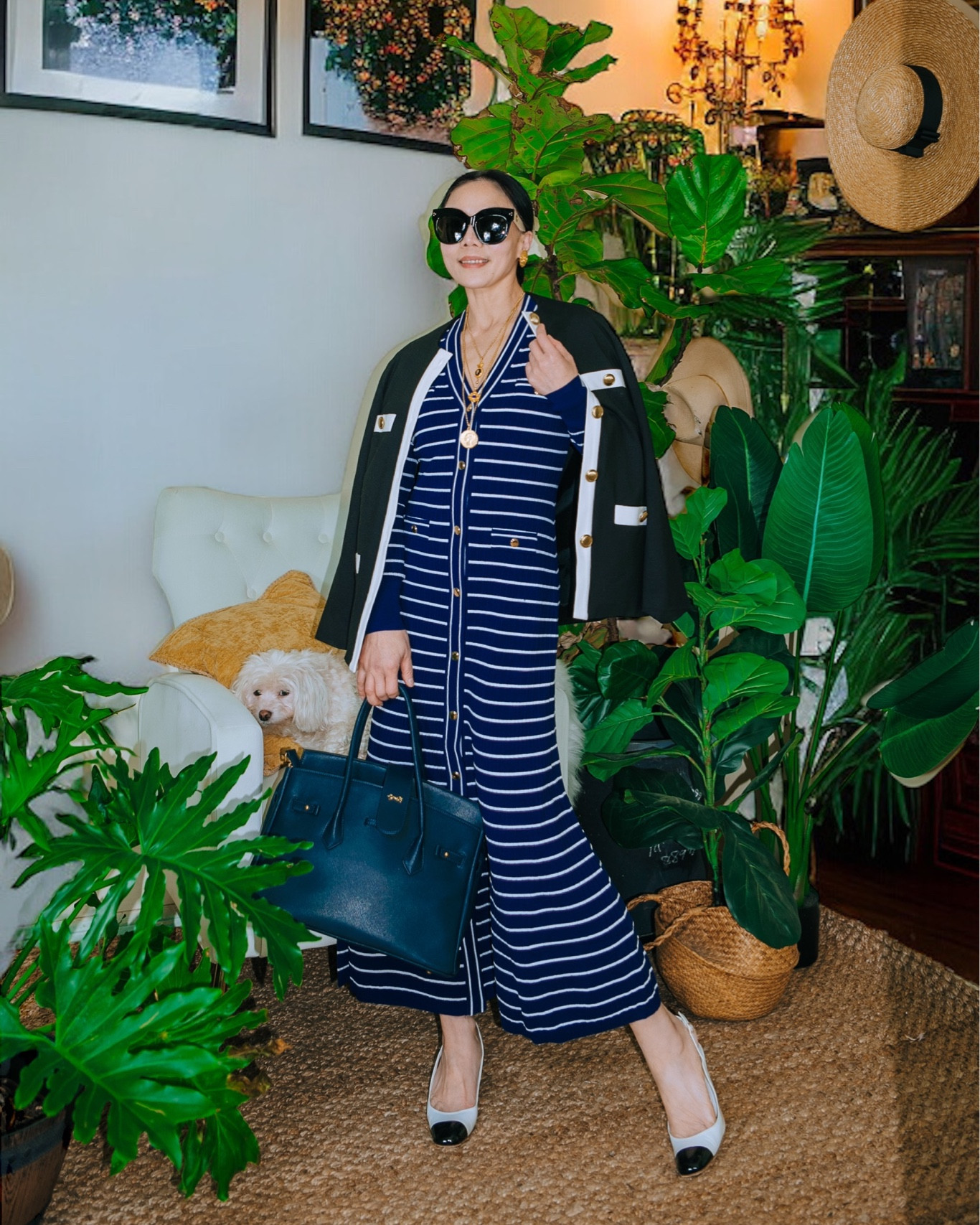 New Striped knit dress — I like how this knit dress fits, very feminine yet classy. 

#LTKSeasonal #LTKworkwear #LTKover40