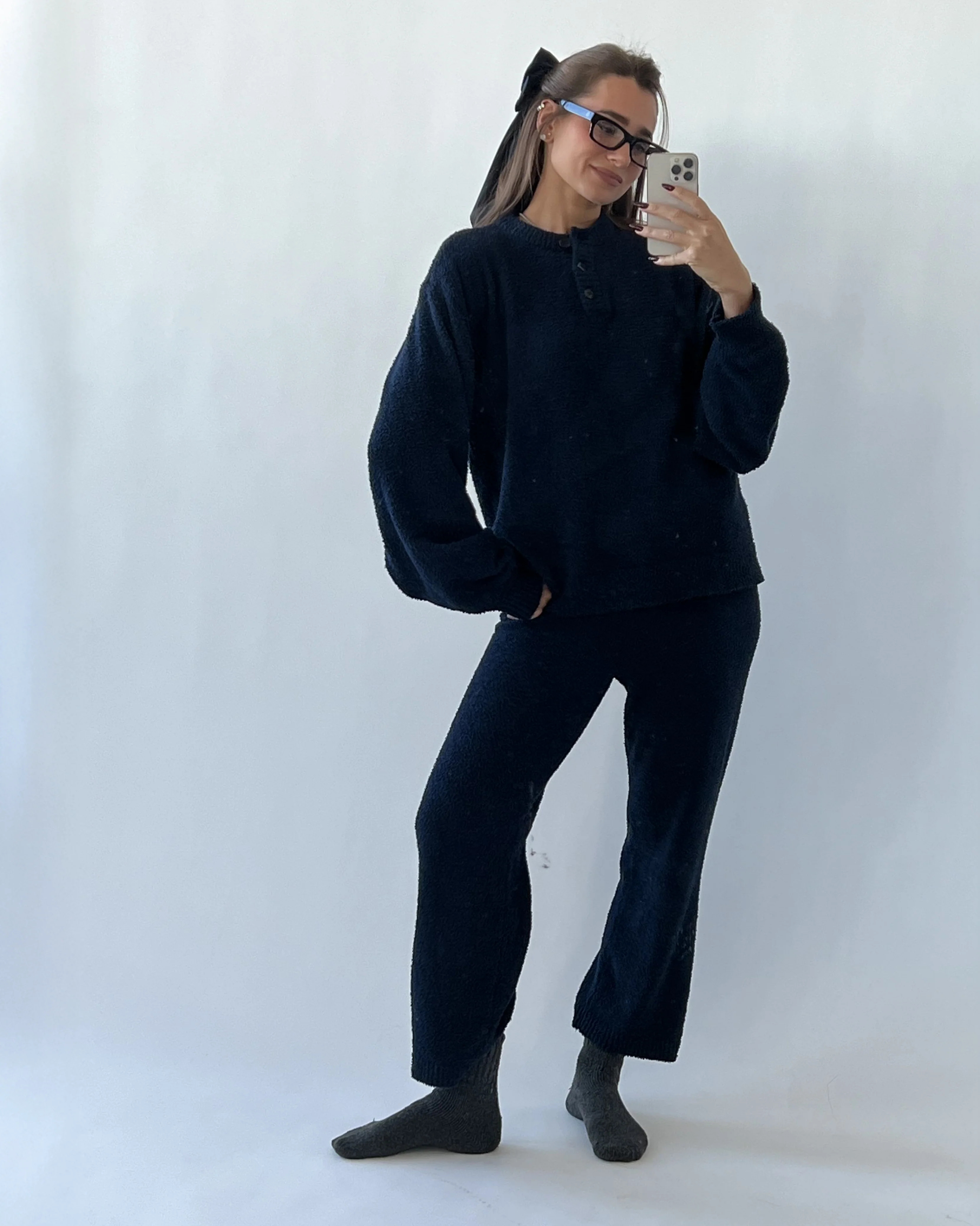 Cropped Pull-On Sweater Pant | We Wore What