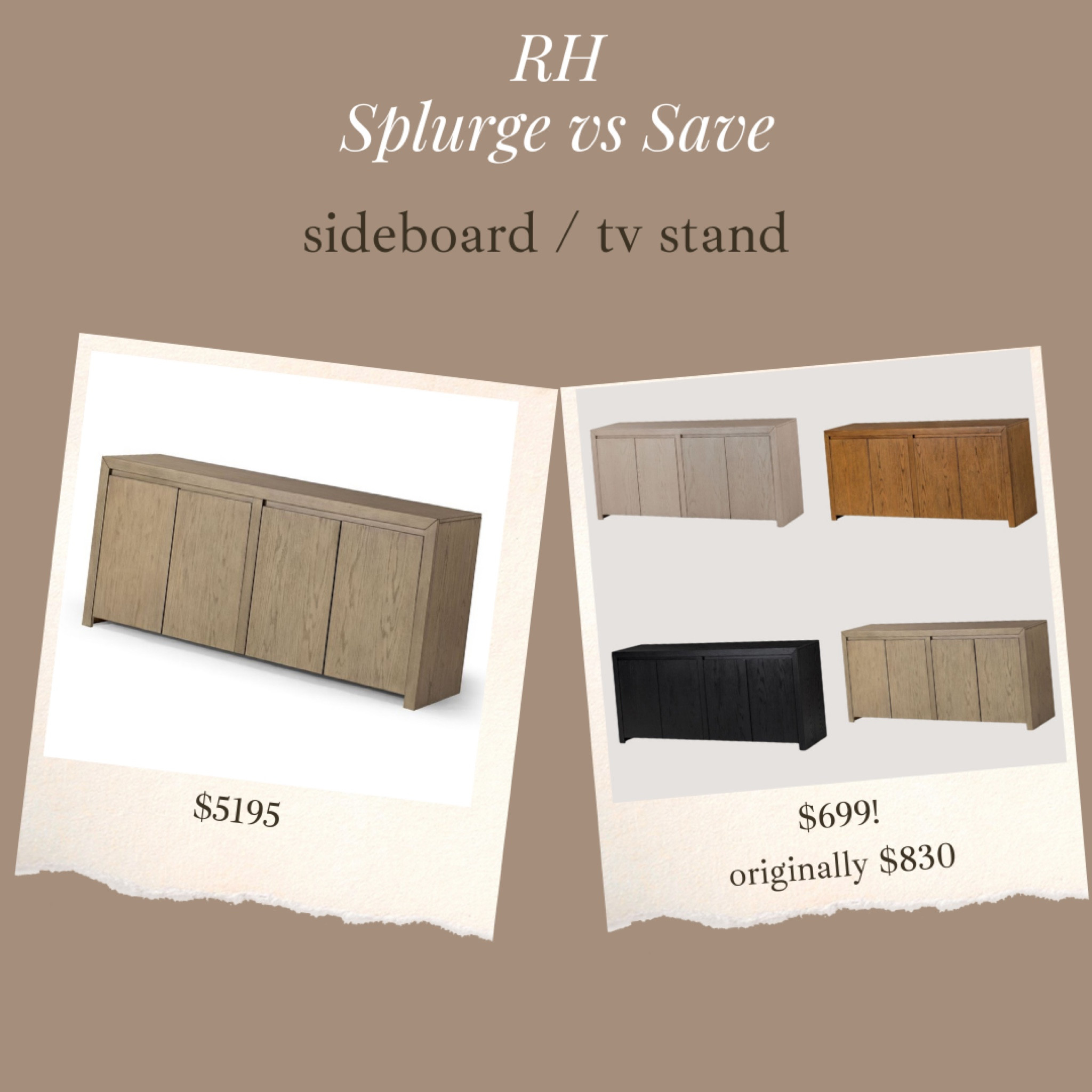 This newer sideboard / tv stand that’s identical to RH is on sale for the first time 🙌🏻 $4500 less! 

#LTKSaleAlert #LTKStyleTip #LTKHome