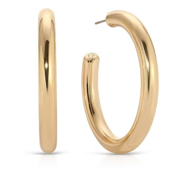 Large Thick Classic Hoops - Ettika | Target