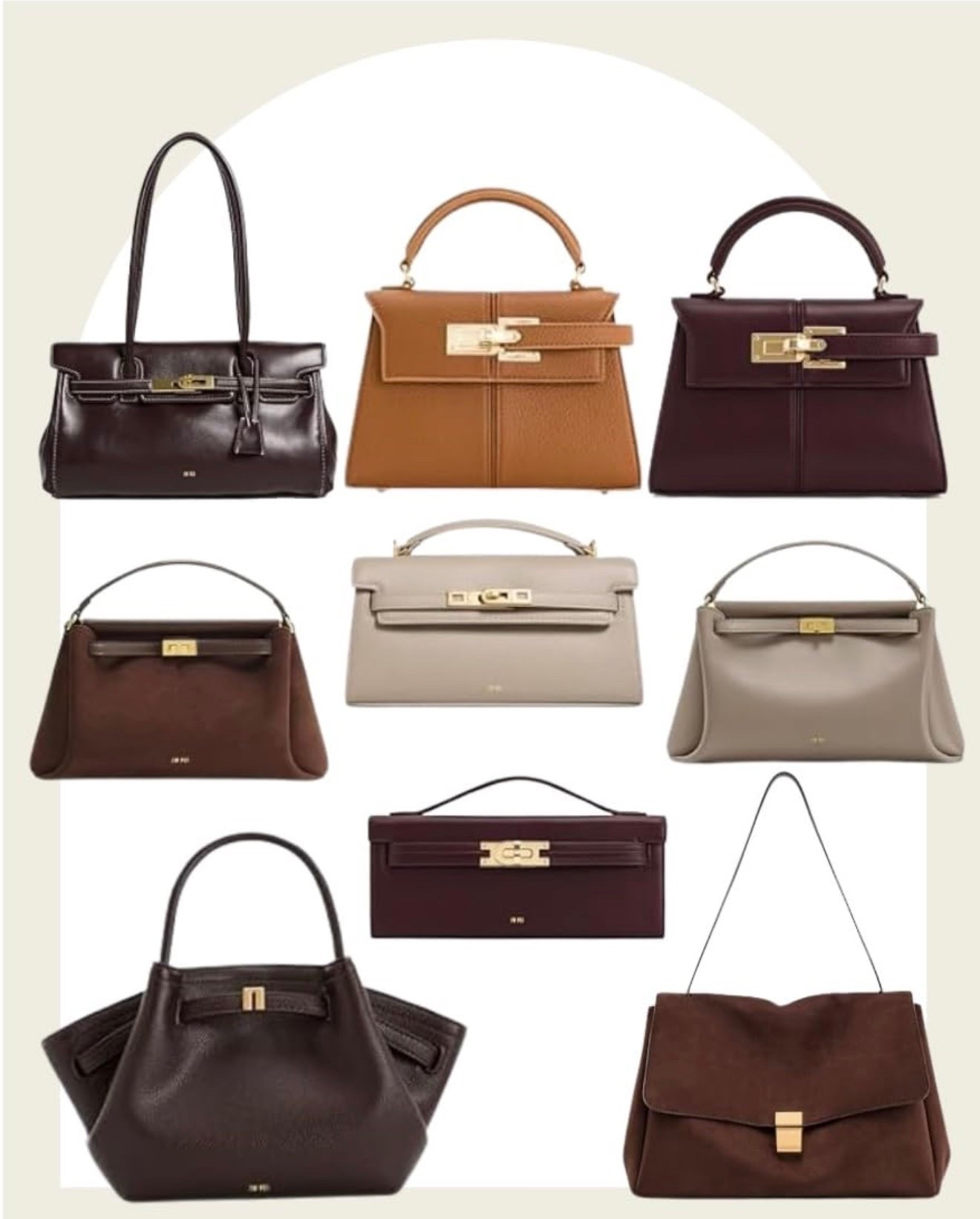 quiet-luxury, rich neutrals, top handle bag trends that are especially popular for fall 2026. Burgundy, chocolate brown, suede textures #FallFashion

#LTKSeasonal #LTKootd #LTKSaleAlert