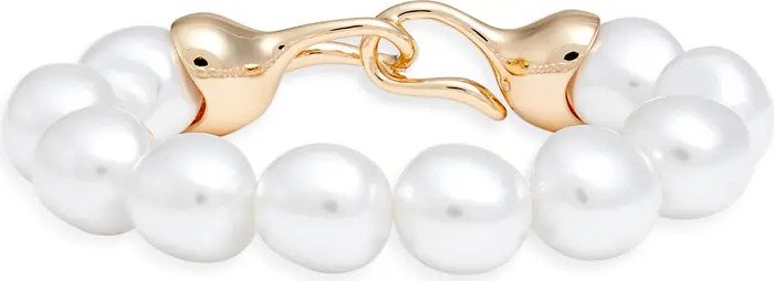 Faux Pearl Stretch Bracelet | Nordstrom