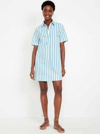 Mini Swing Shirt Dress | Old Navy (US)