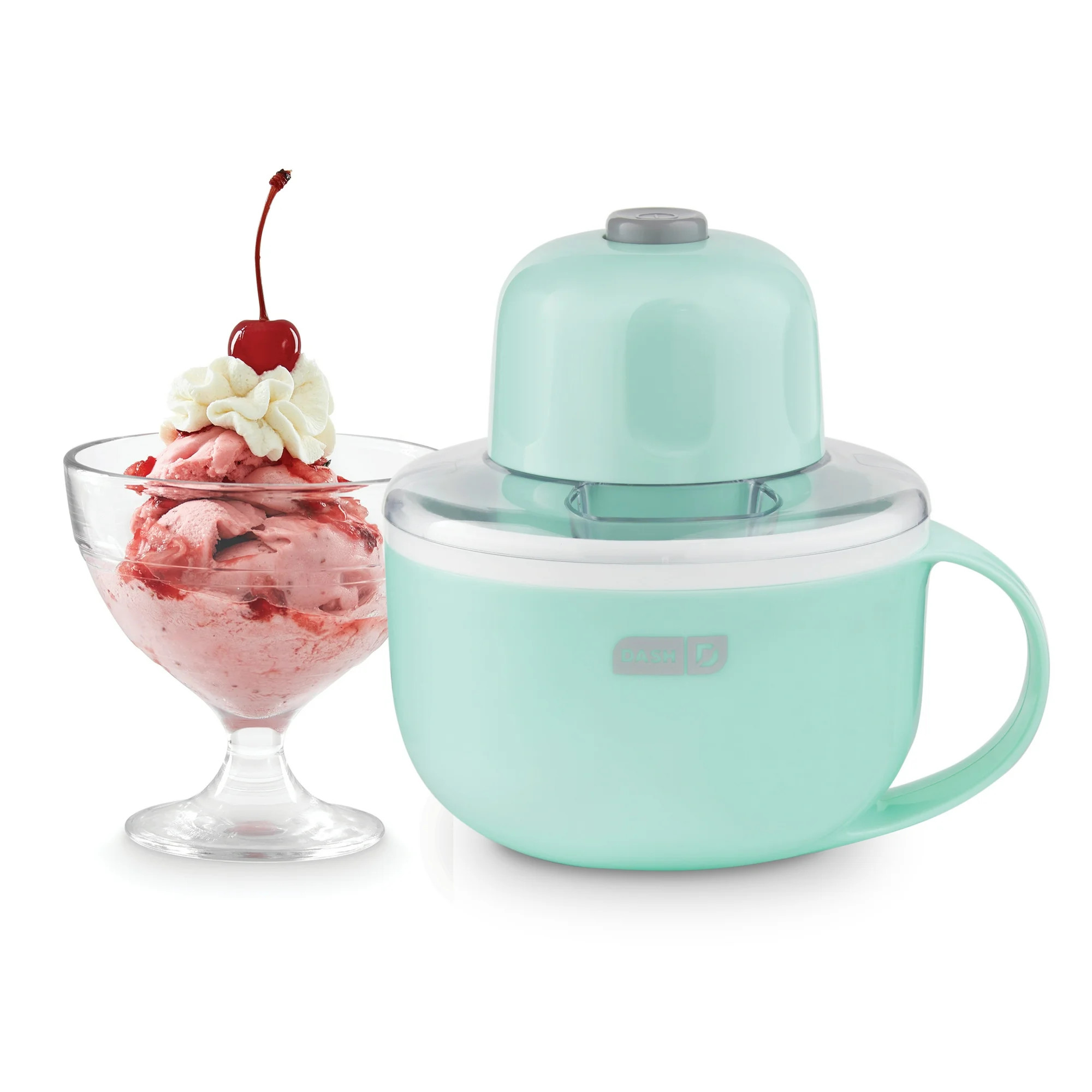 Dash My Mug Ice Cream Maker, for Ice Cream, Gelato, Sorbet, Frozen Yogurt, and Custom Mix-Ins, Aq... | Walmart (US)