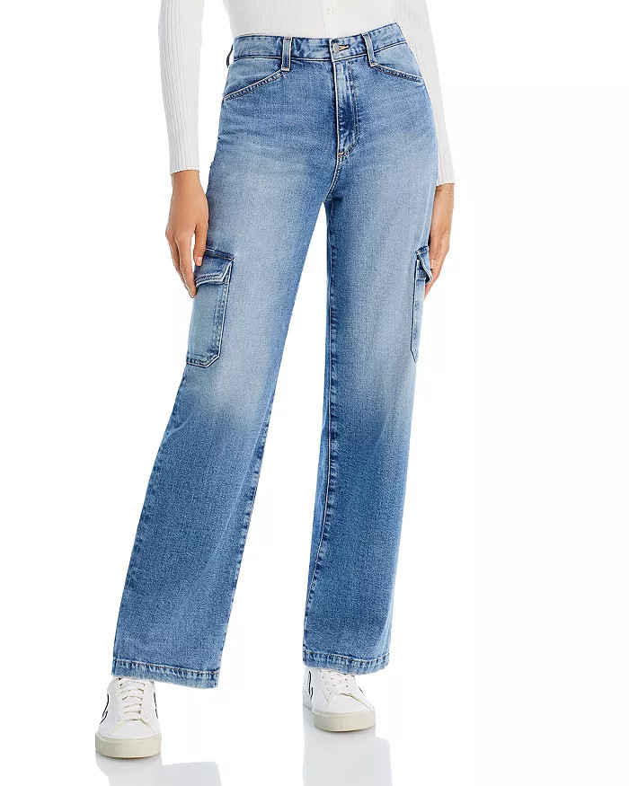 Wide Leg Cargo Jeans in Exile | Bloomingdale's (US)