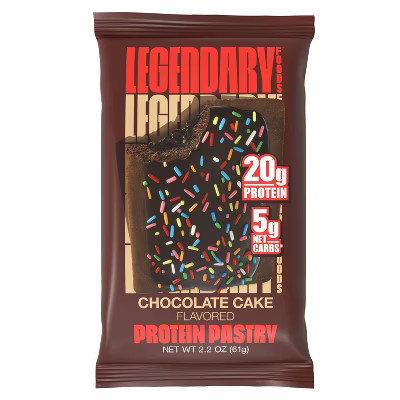 Legendary Foods Single Protein Pastry - Chocolate Cake - 2.2oz | Target