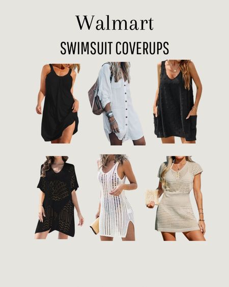 Walmart swimsuit coverups! 

#LTKSeasonal #LTKswim #LTKstyletip