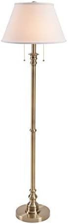 Kenroy Home 30438AB Spyglass Floor Lamps, Medium, Antique Brass Finish | Amazon (US)
