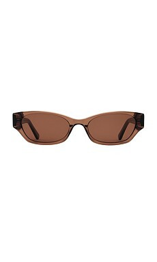 DMY Studios Suki Sunglassses in Transparent Brown from Revolve.com | Revolve Clothing (Global)