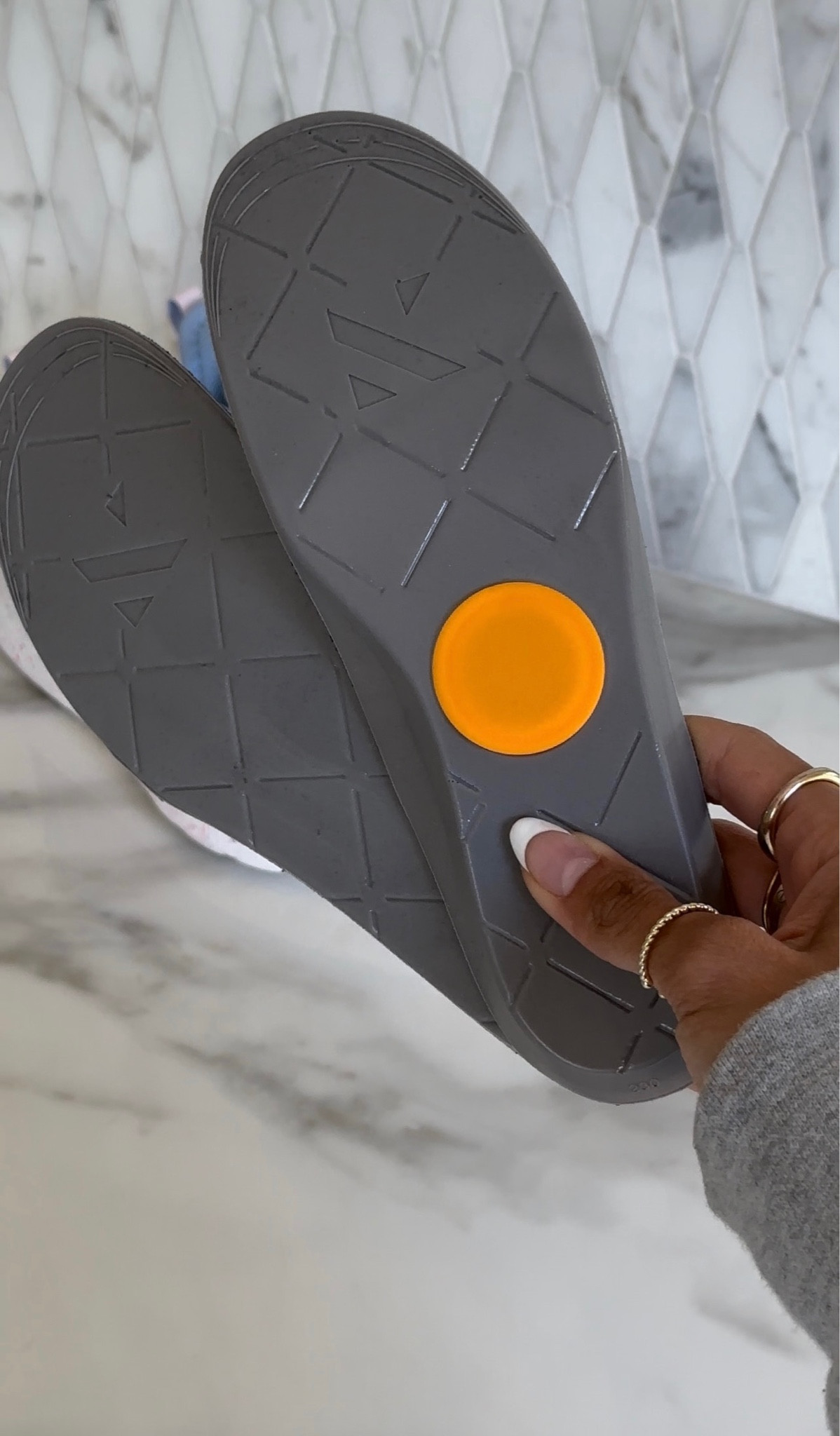 Tap any photo below to shop!! 💕 These insoles are designed to cleverly hide AirTags!!! 🤗 Simply place an AirTag in the insole and insert in shoe!!! My daughter loves how comfy they are!!! And they come in five sizes that can be cut for a more custom fit!!! 👟👏🏻 Thankful for you today and everyday pretty girl!!! Big hugs!!! Xo! ✨

#LTKshoecrush #LTKfindsunder50 #LTKhome