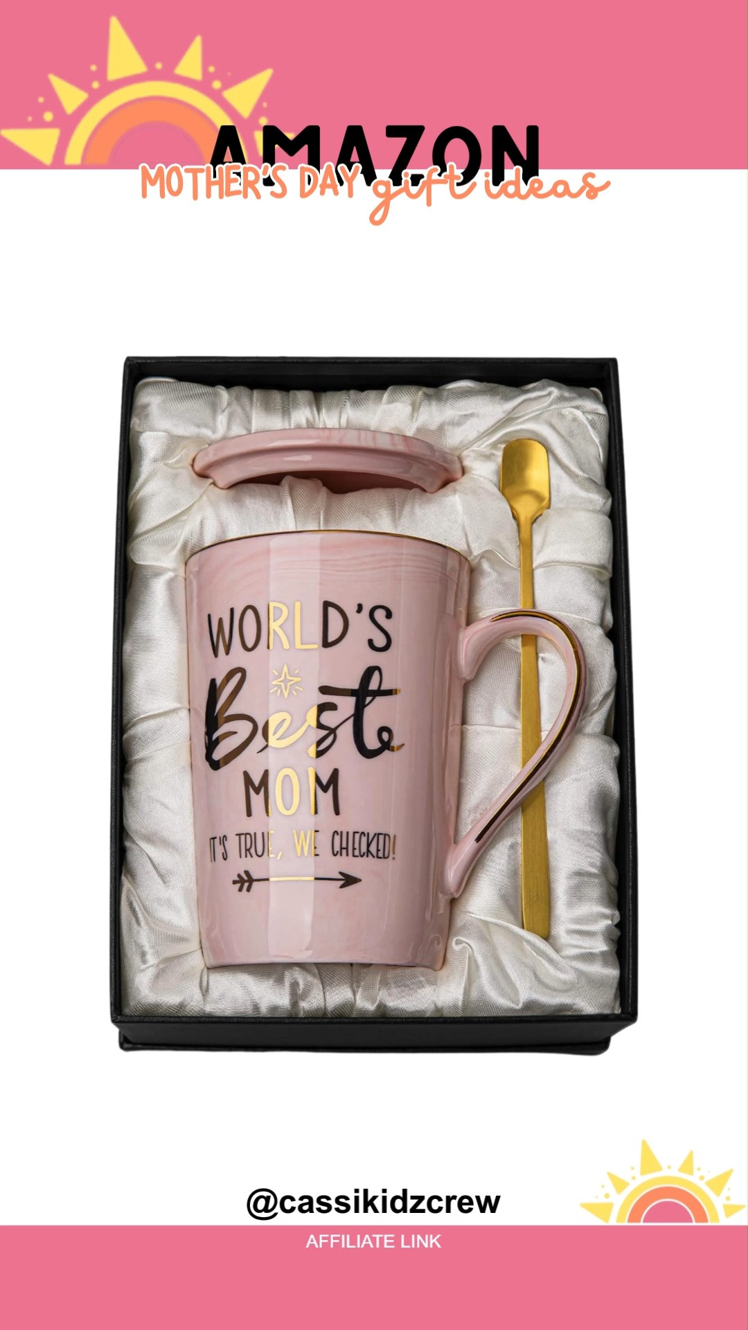 Best Mom Mug with gold print adds sparkle to every sip. A sweet reminder of love that makes daily coffee or tea moments extra special and full of warmth. ☕💛🌸  

#BestMomMug #mothersdaygift #momgifts #coffeeaccessories #teatime #giftideas #celebratemom #kitchenstyle #drinkware #specialgifts 

 #LTKMothersDay #LTKmomlife #LTKSaleAlert
