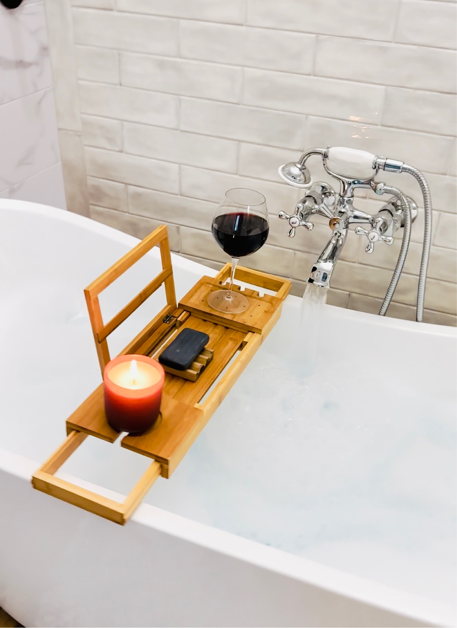 This wooden bathtub tray is wonderful for when you are wanting to relax in the tub!

#bathtub #bathwoodentray 

#LTKkids #LTKVideo #LTKfamily