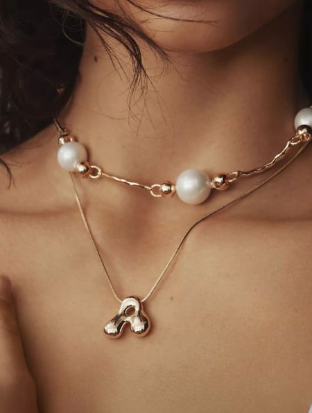 Bubble monogram necklace.  
Mother’s Day gift 

#LTKGiftGuide #LTKfindsunder50 #LTKU