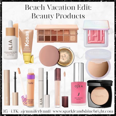 Beach Vacation Edit: Beauty Products  

I try to keep the amount of beauty products to a minimum but still having all the products I need to protect myself from the sun, have glowy bronzed skin, and go glam if I want!  These are what I would pack for all types of occasions on a beach vacation! 

#LTKbeauty #LTKFind #LTKtravel